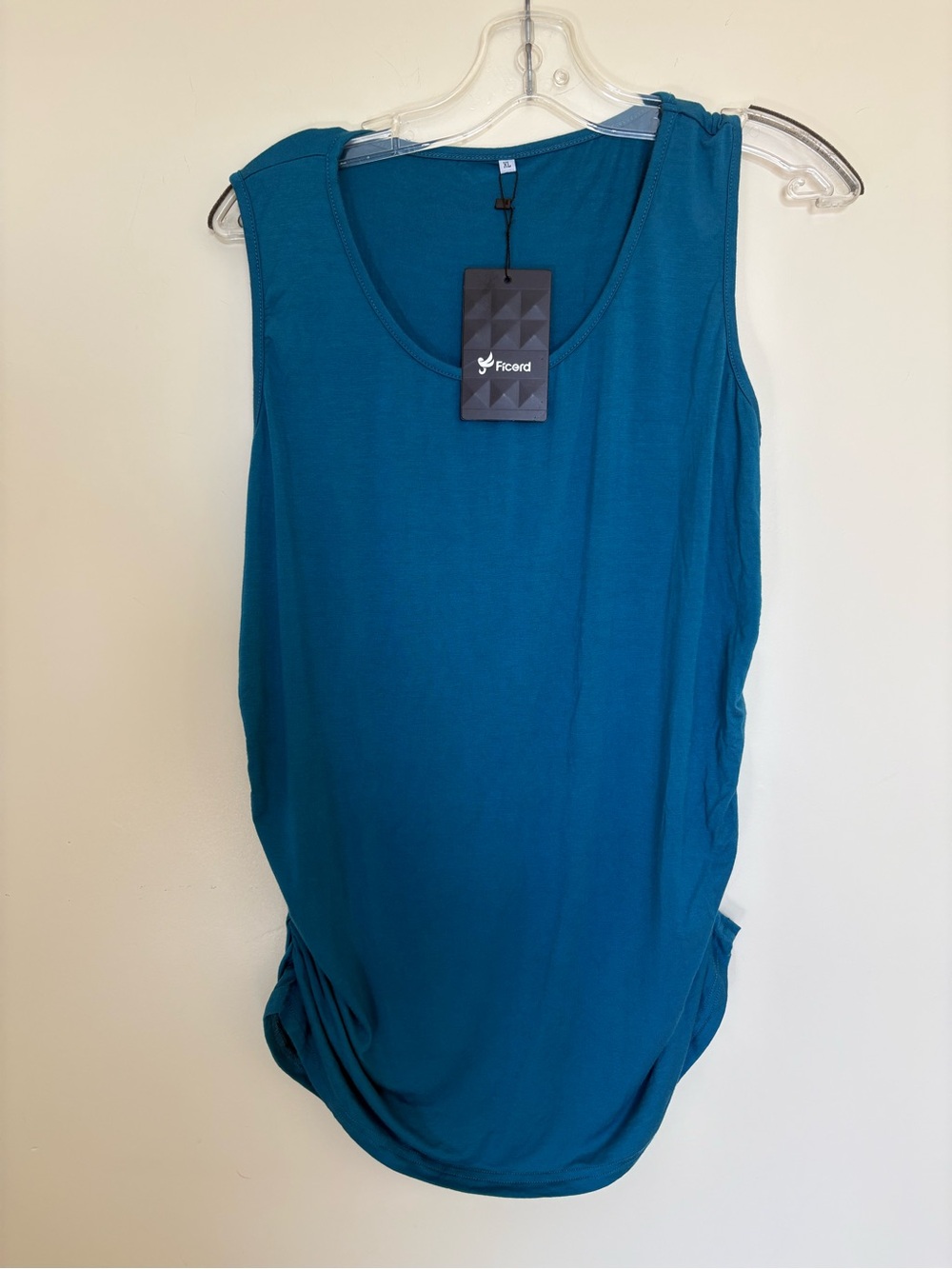 NWT Women's Teal Scoop Neck Tank size XL